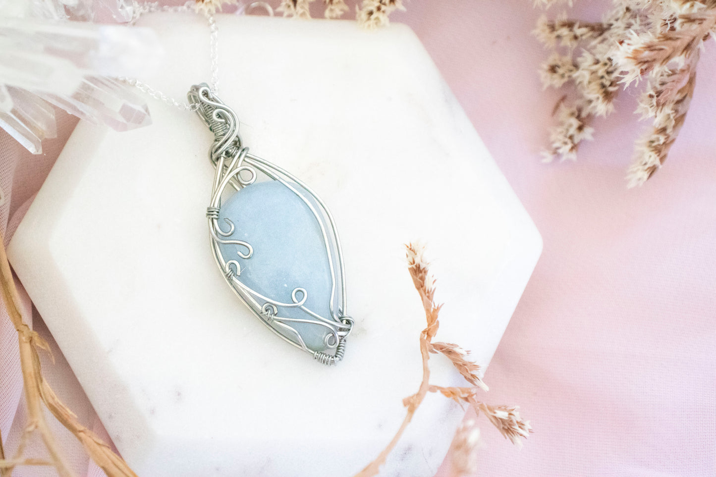 1989 - Angelite Pendant