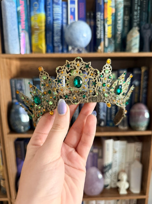 Gold + Green Crown (Large)