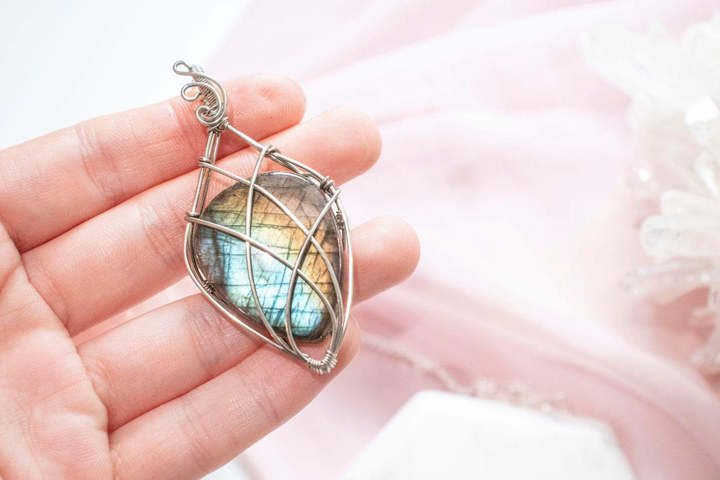 Calypso Labradorite Pendant
