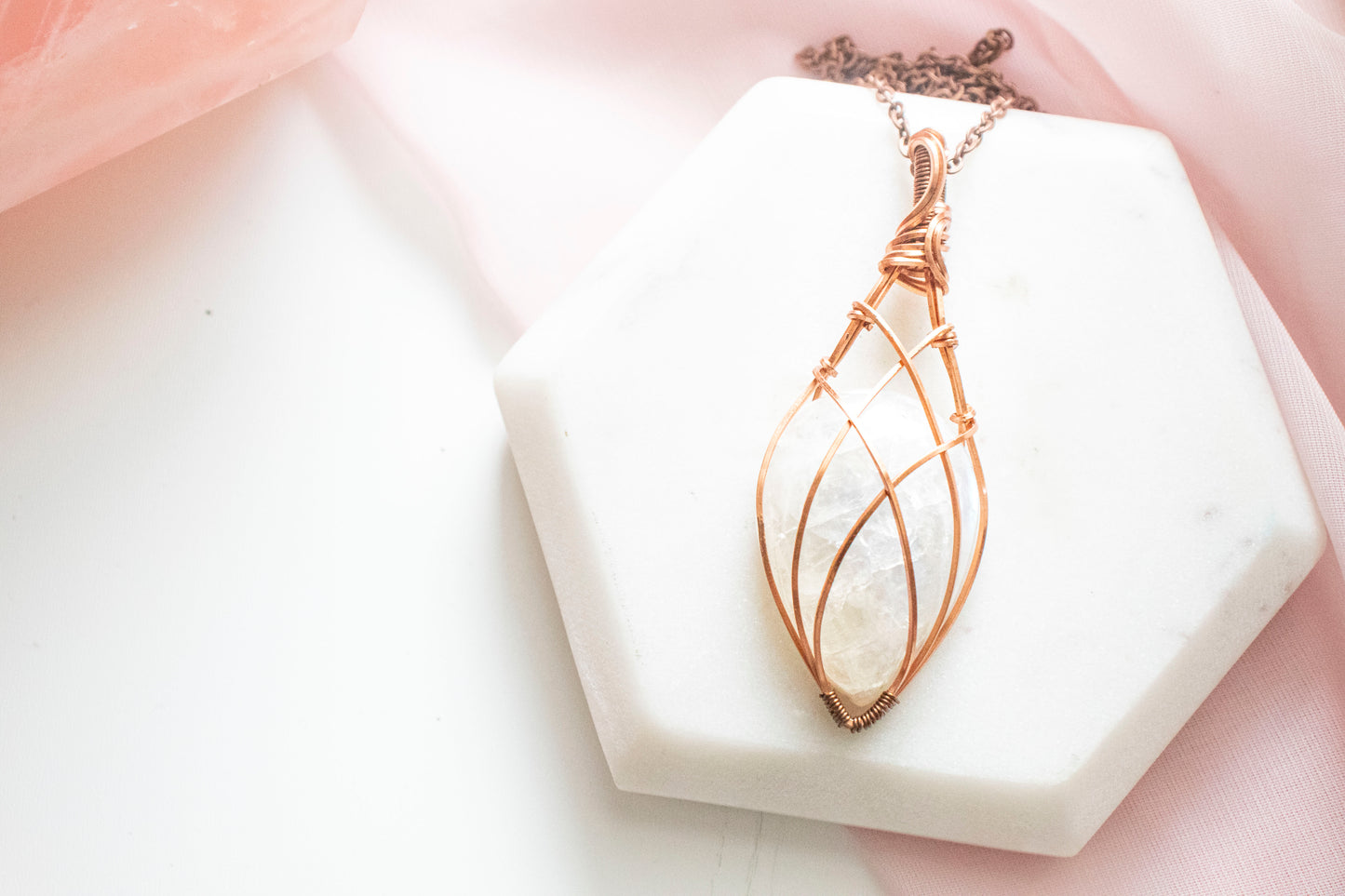 Calypso Moonstone Pendant