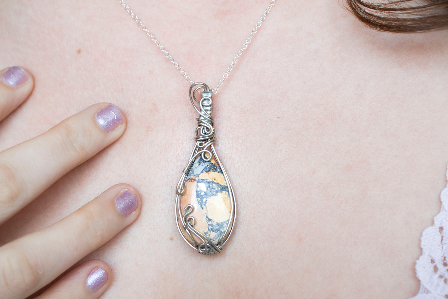 Evermore - Maligano Jasper Pendant