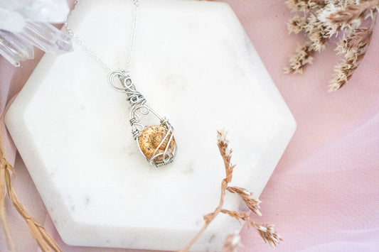 Evermore - Mini Picture Jasper Pendant