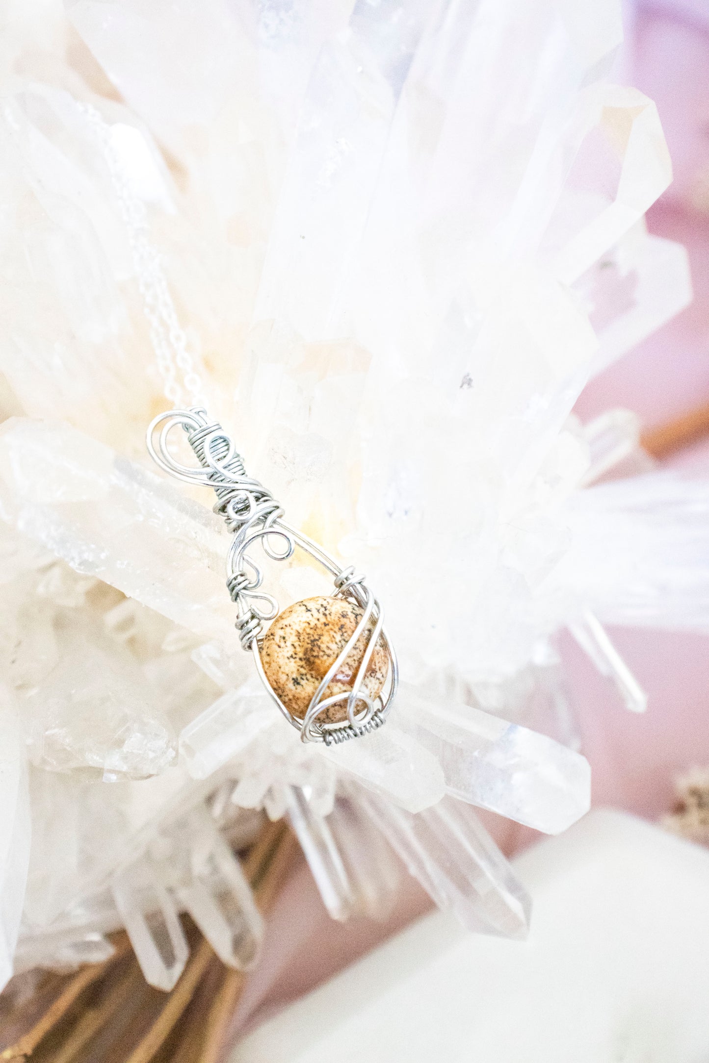 Evermore - Mini Picture Jasper Pendant