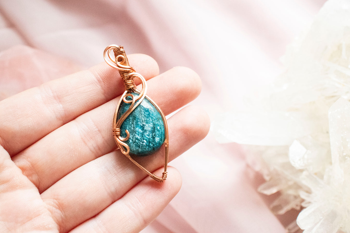 Astera Apatite Pendant