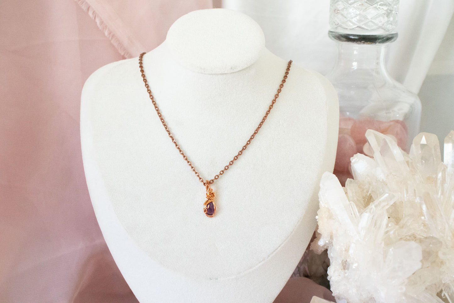 Hecate Mini Amethyst Pendant