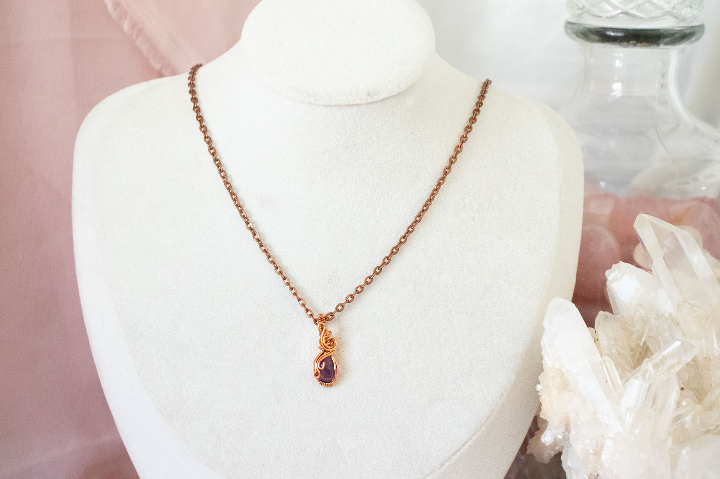 Hecate Mini Amethyst Pendant