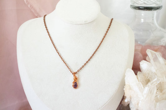 Hecate Mini Amethyst Pendant