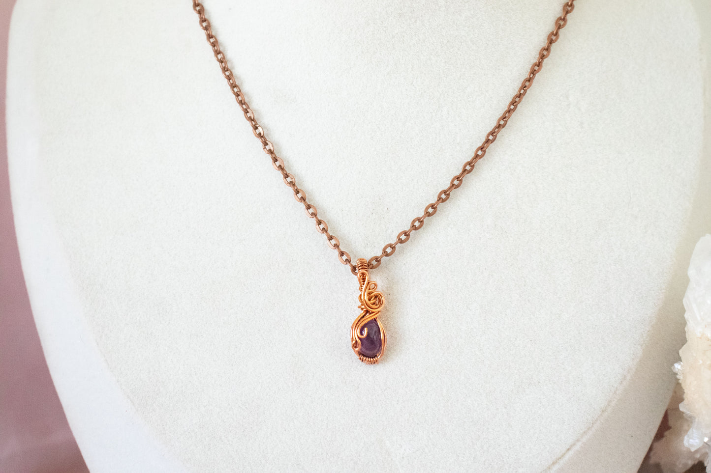 Hecate Mini Amethyst Pendant