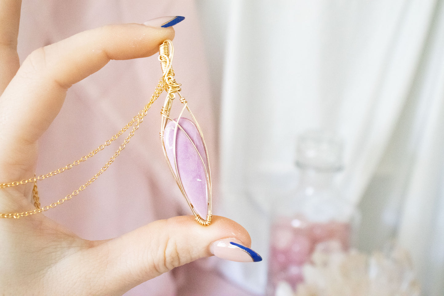 Calypso Phosphosidierite Pendant