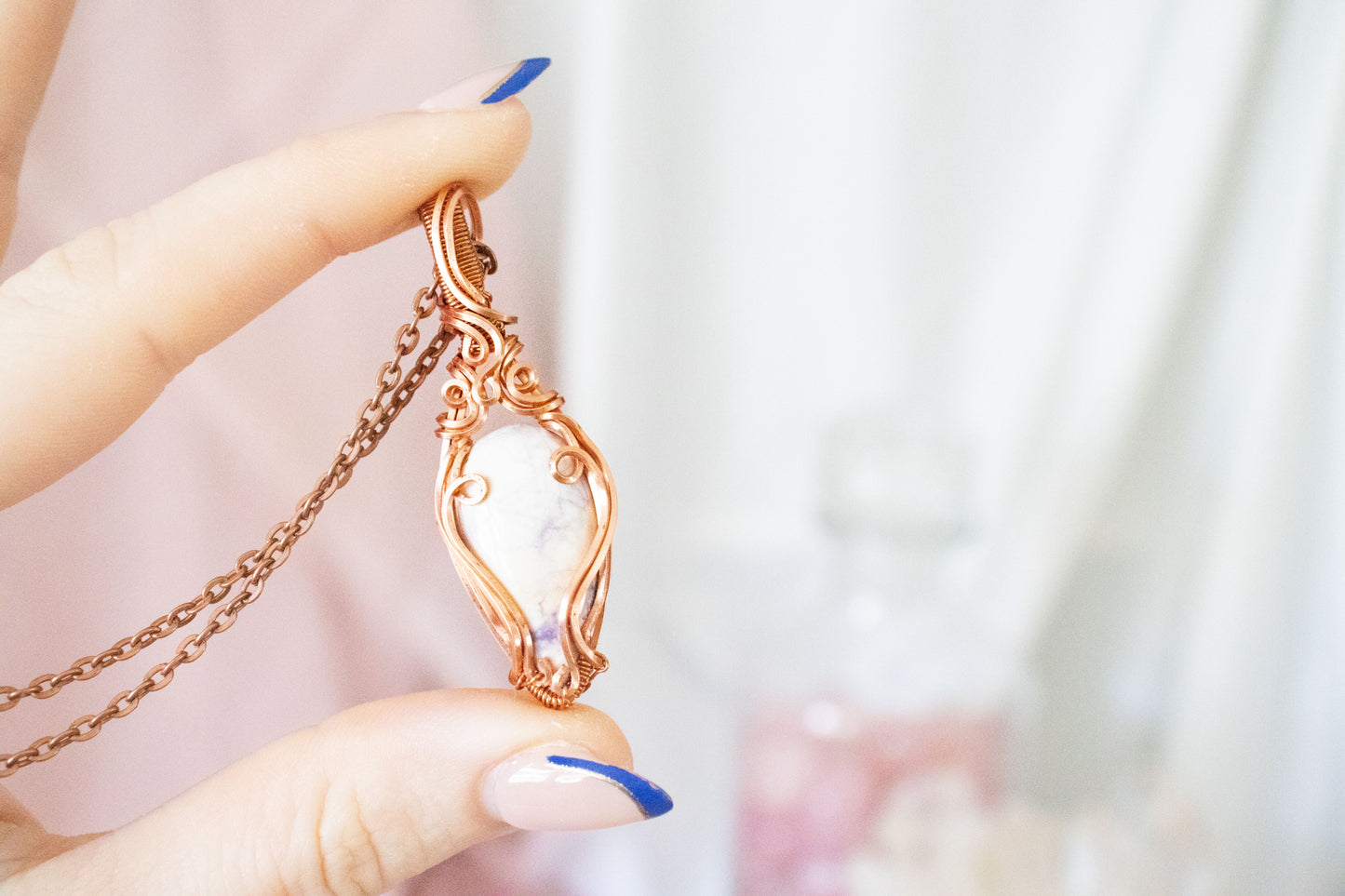 Ianthe Tiffany Stone Pendant