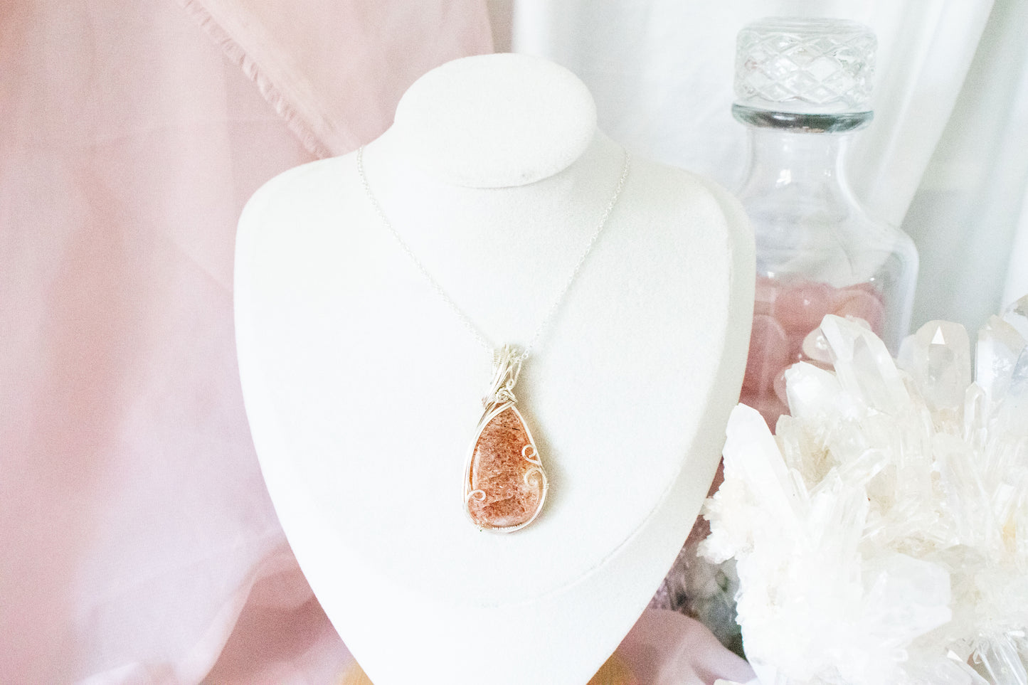 Hecate Sunstone Pendant