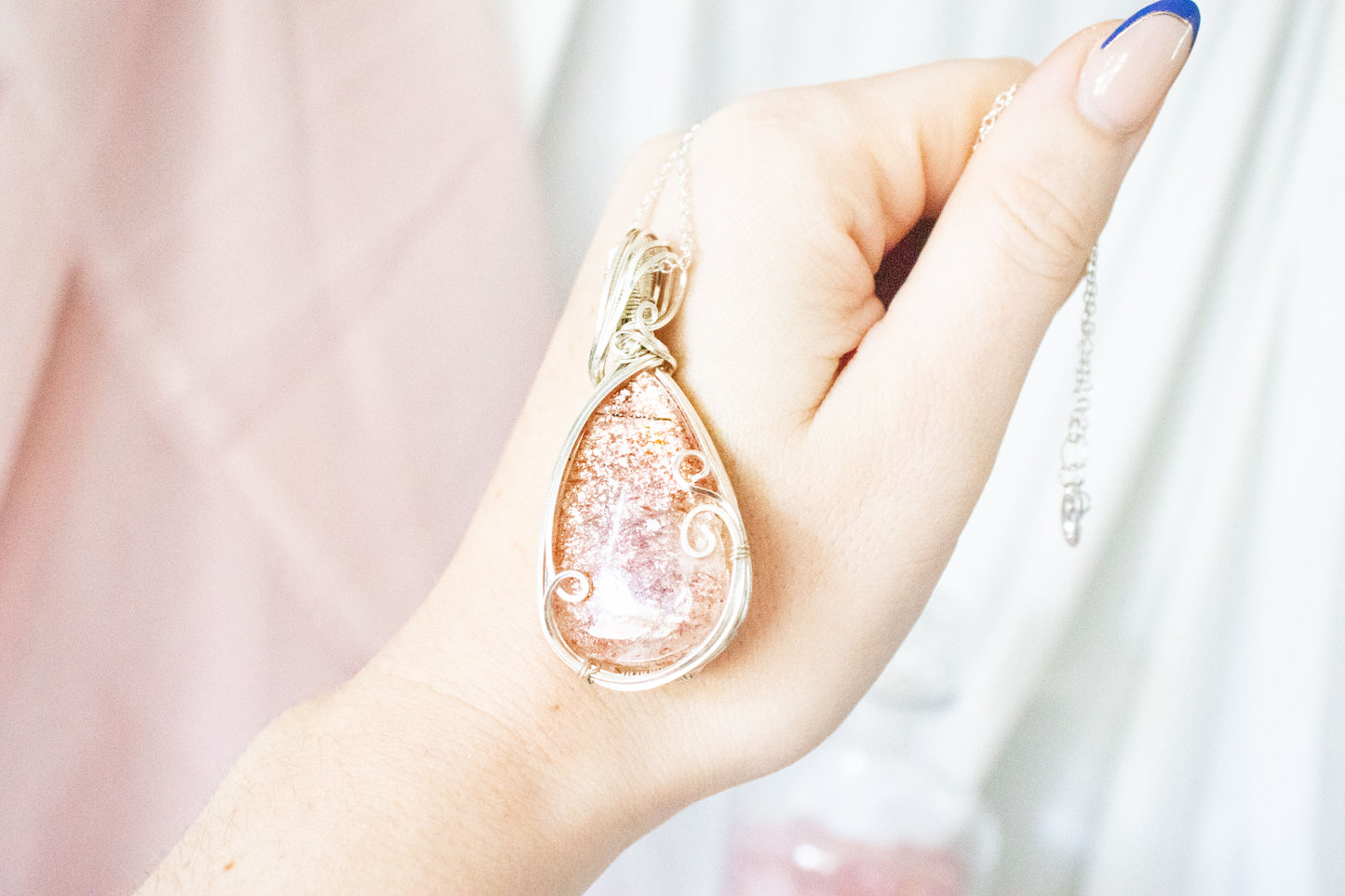 Hecate Sunstone Pendant