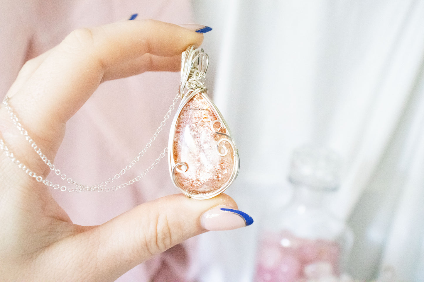 Hecate Sunstone Pendant