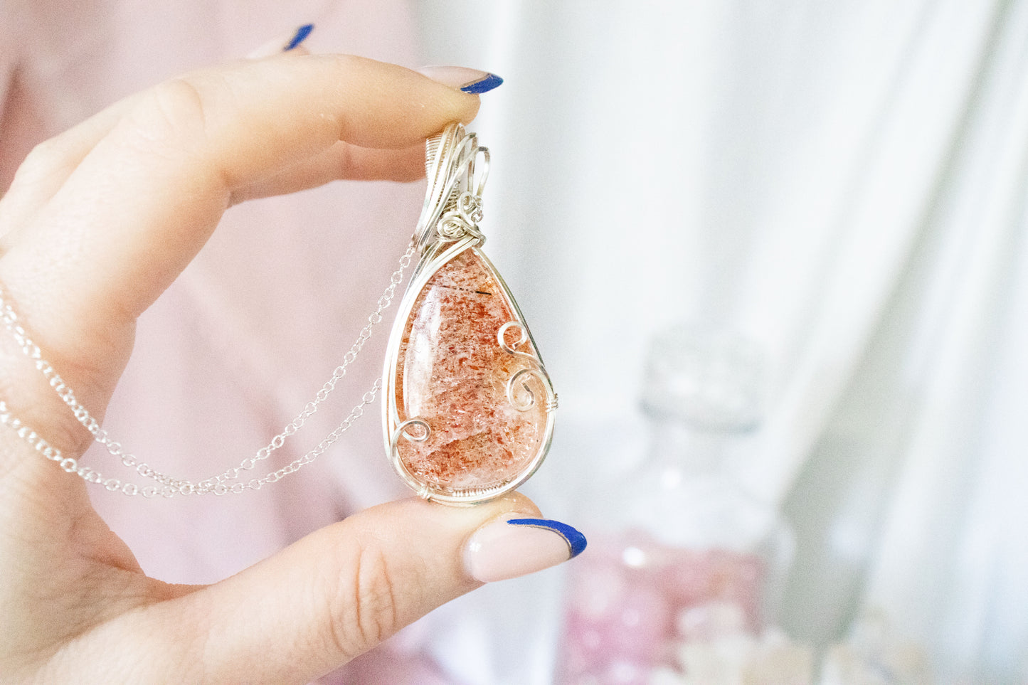 Hecate Sunstone Pendant