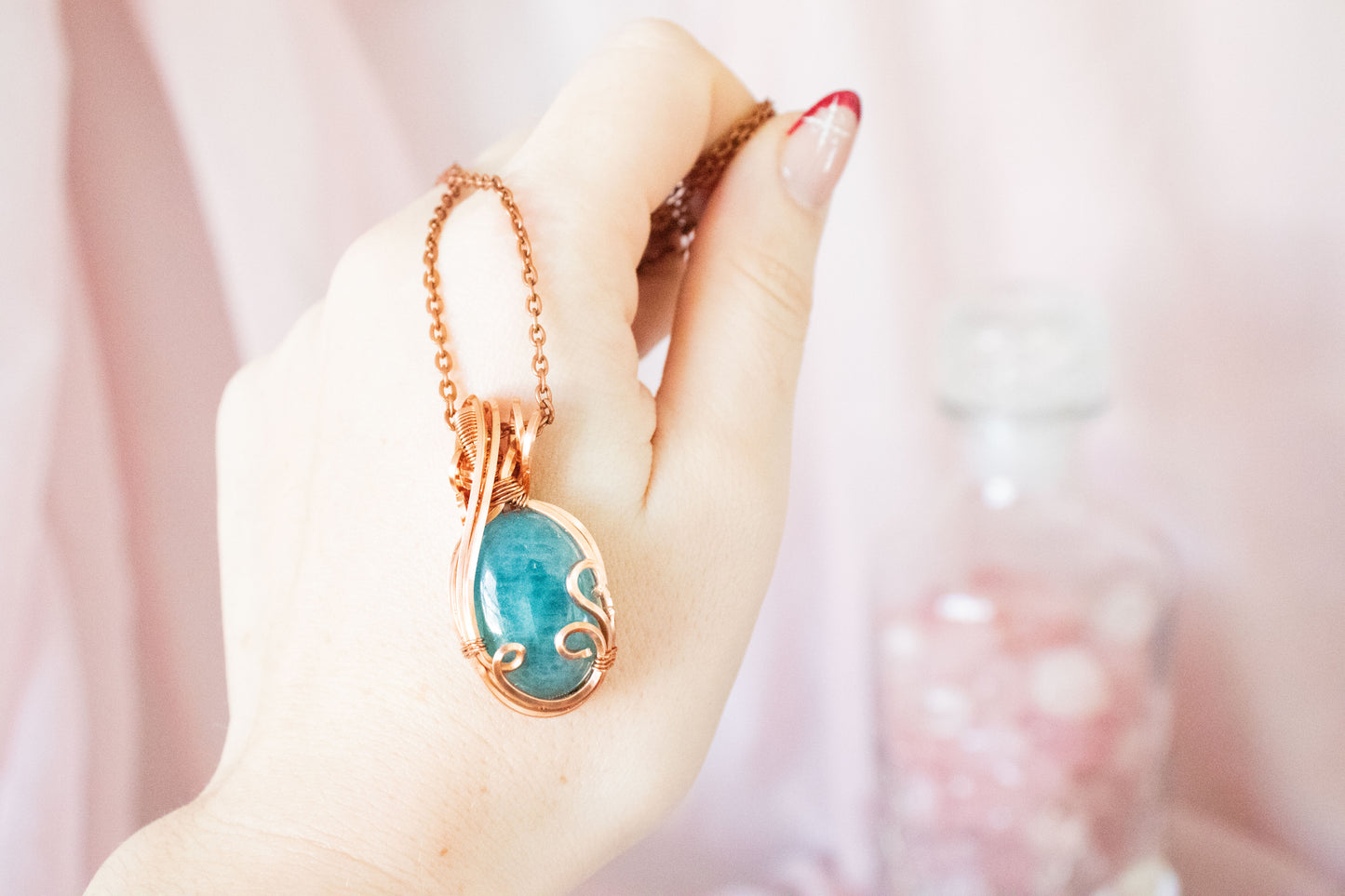 Persephone Aquamarine Pendant