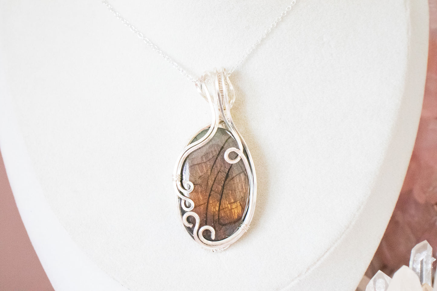 Persephone Labradorite Pendant