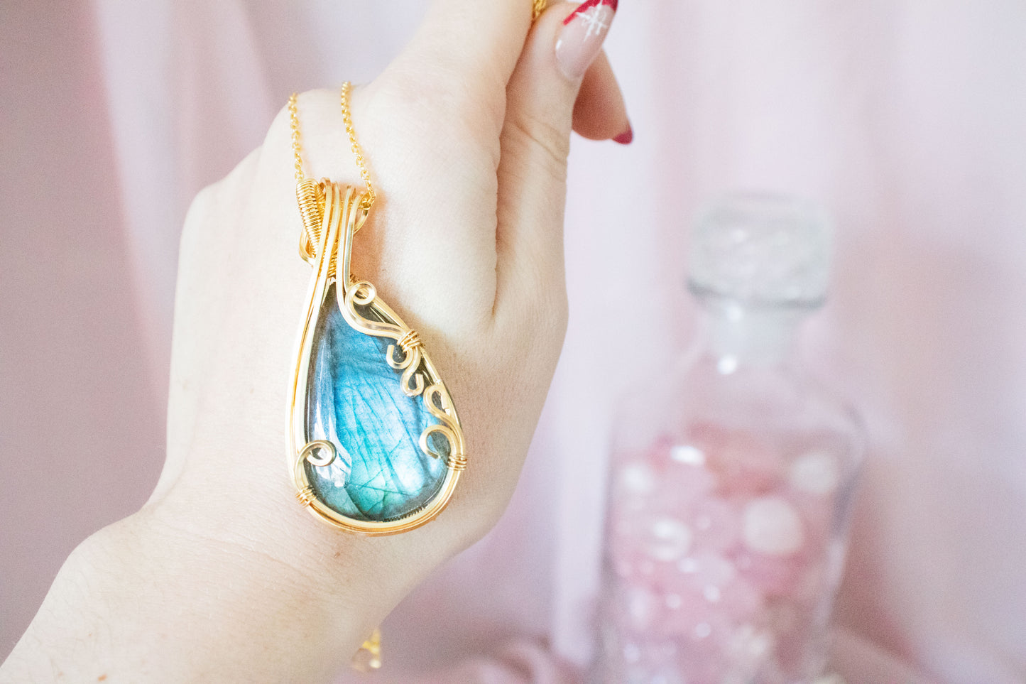 Persephone Labradorite Pendant