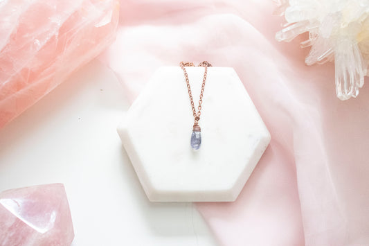 Thalia Iolite Pendant