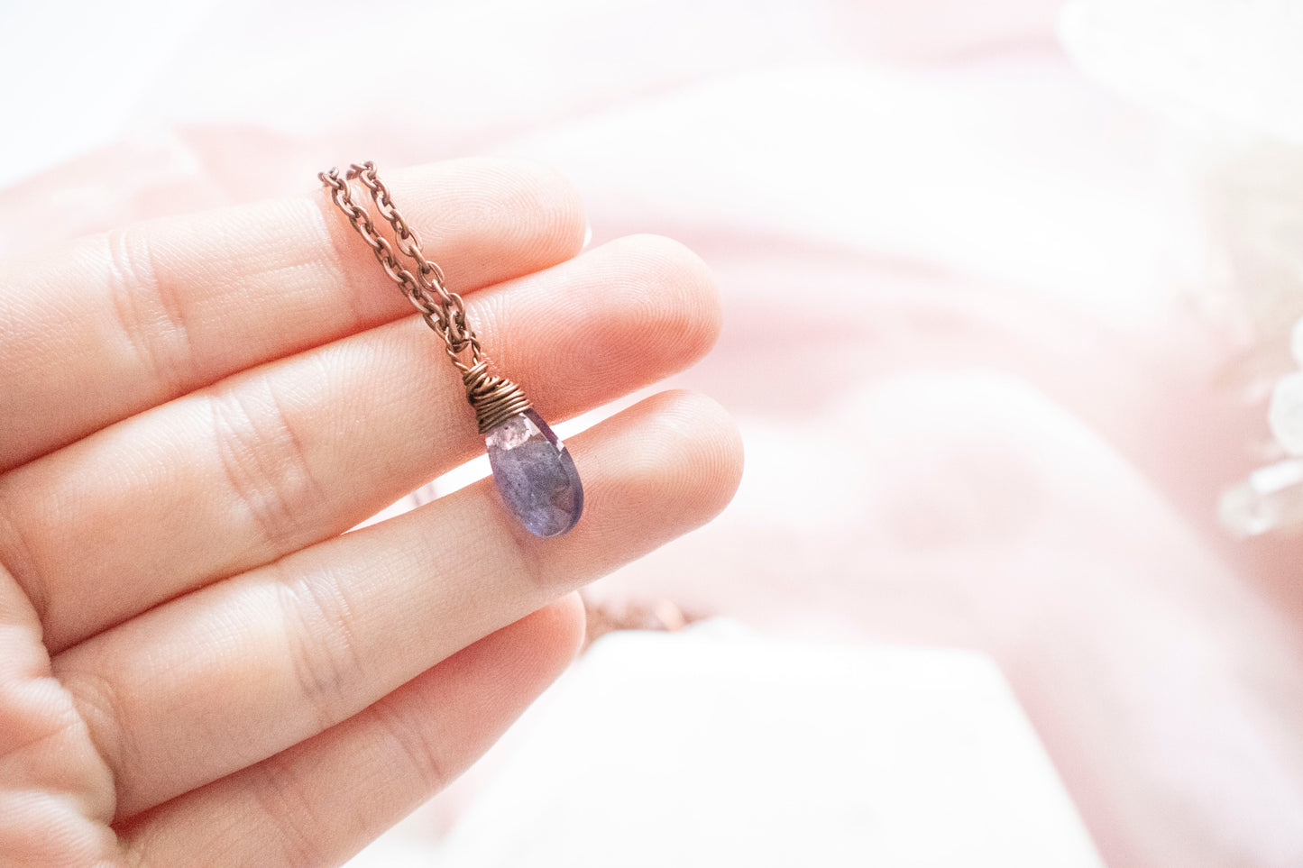 Thalia Iolite Pendant