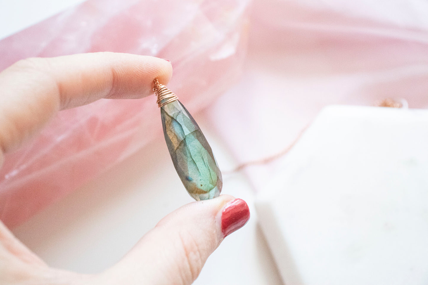 Thalia Labradorite Pendant