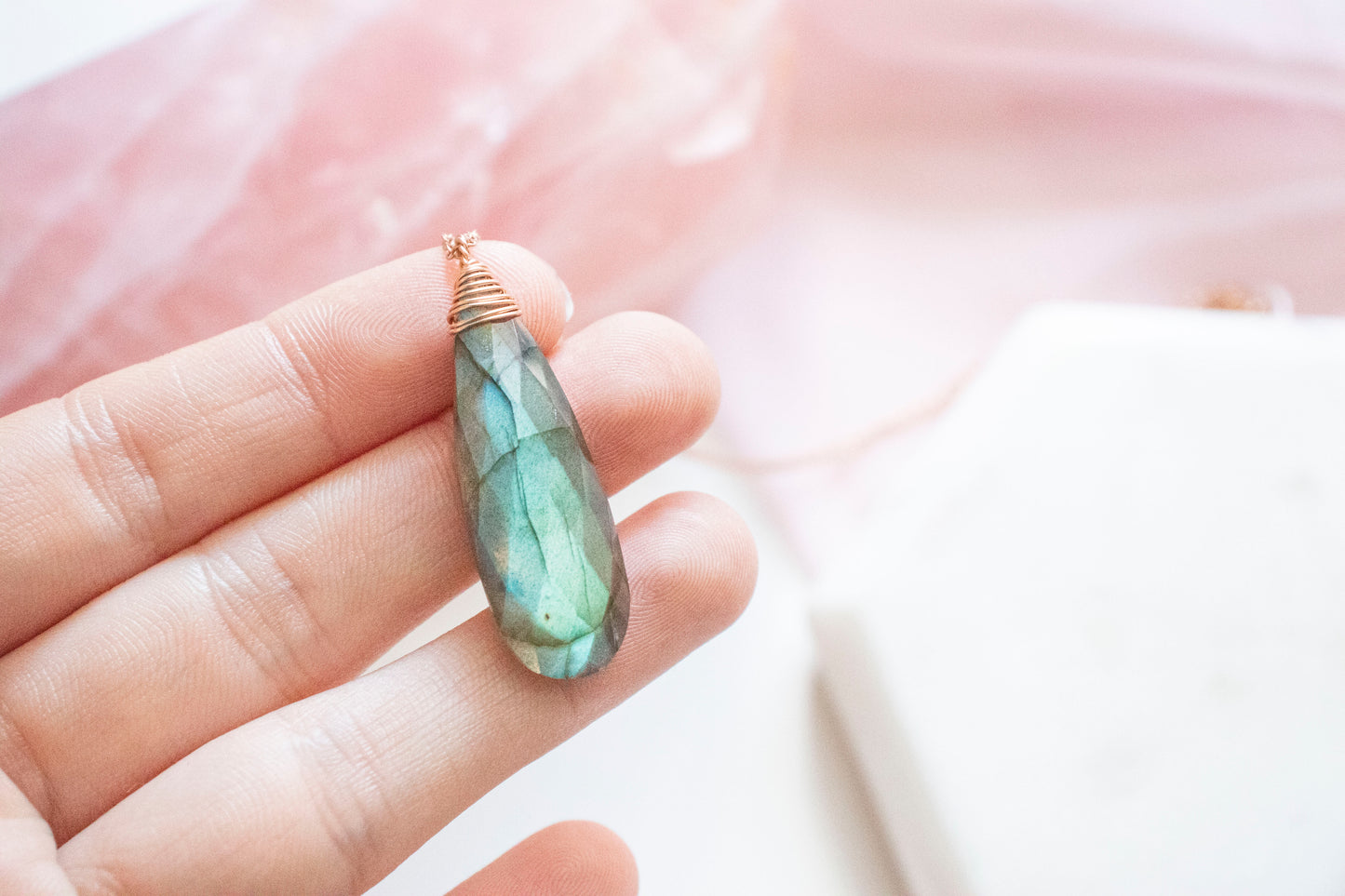 Thalia Labradorite Pendant