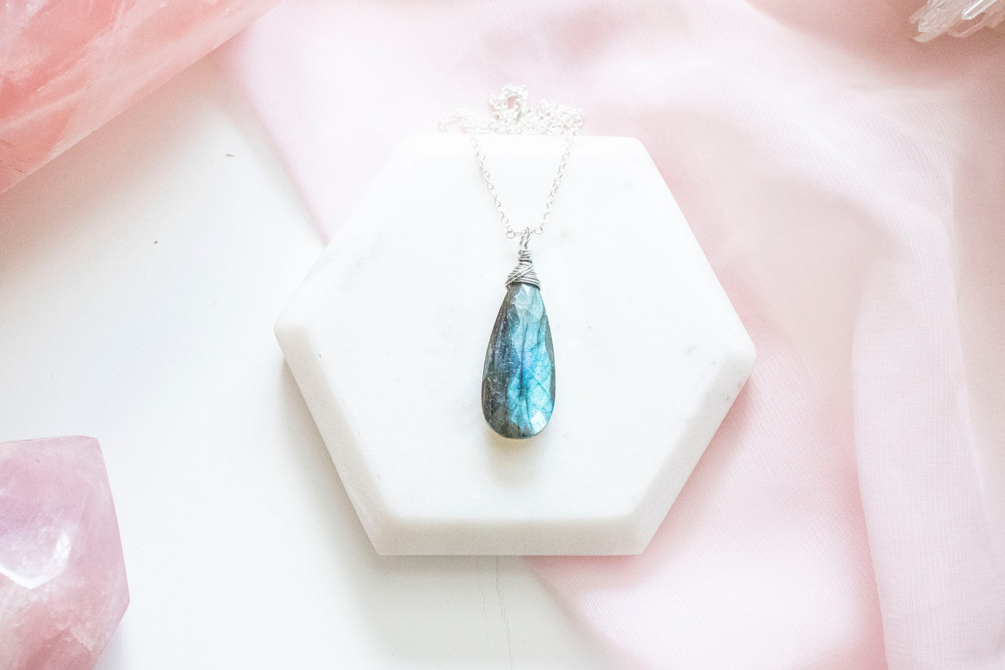 Thalia Labradorite Pendant