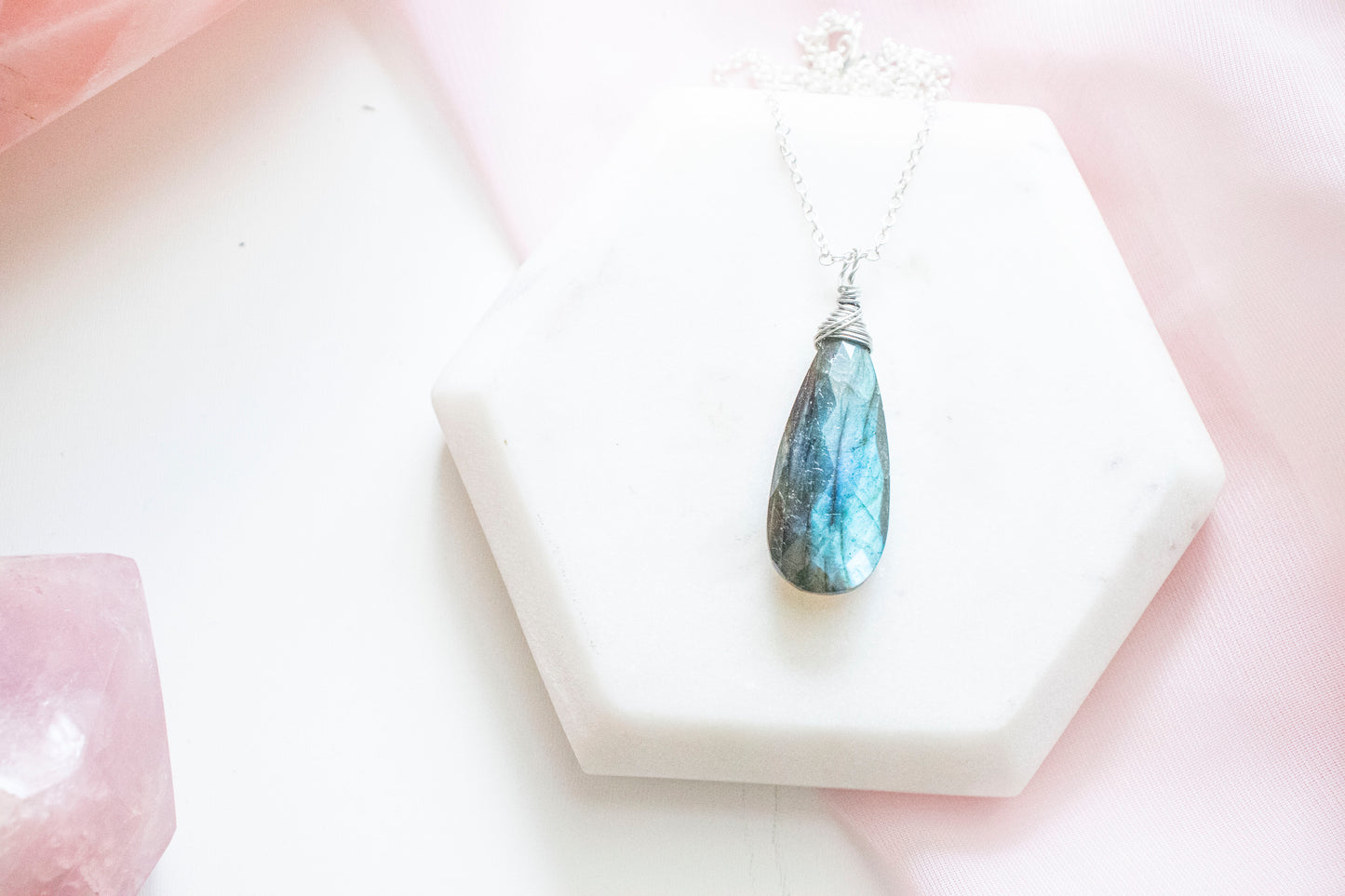 Thalia Labradorite Pendant