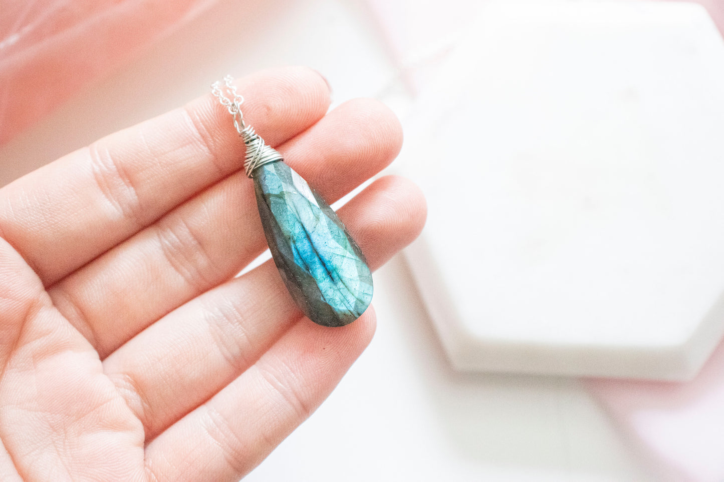 Thalia Labradorite Pendant