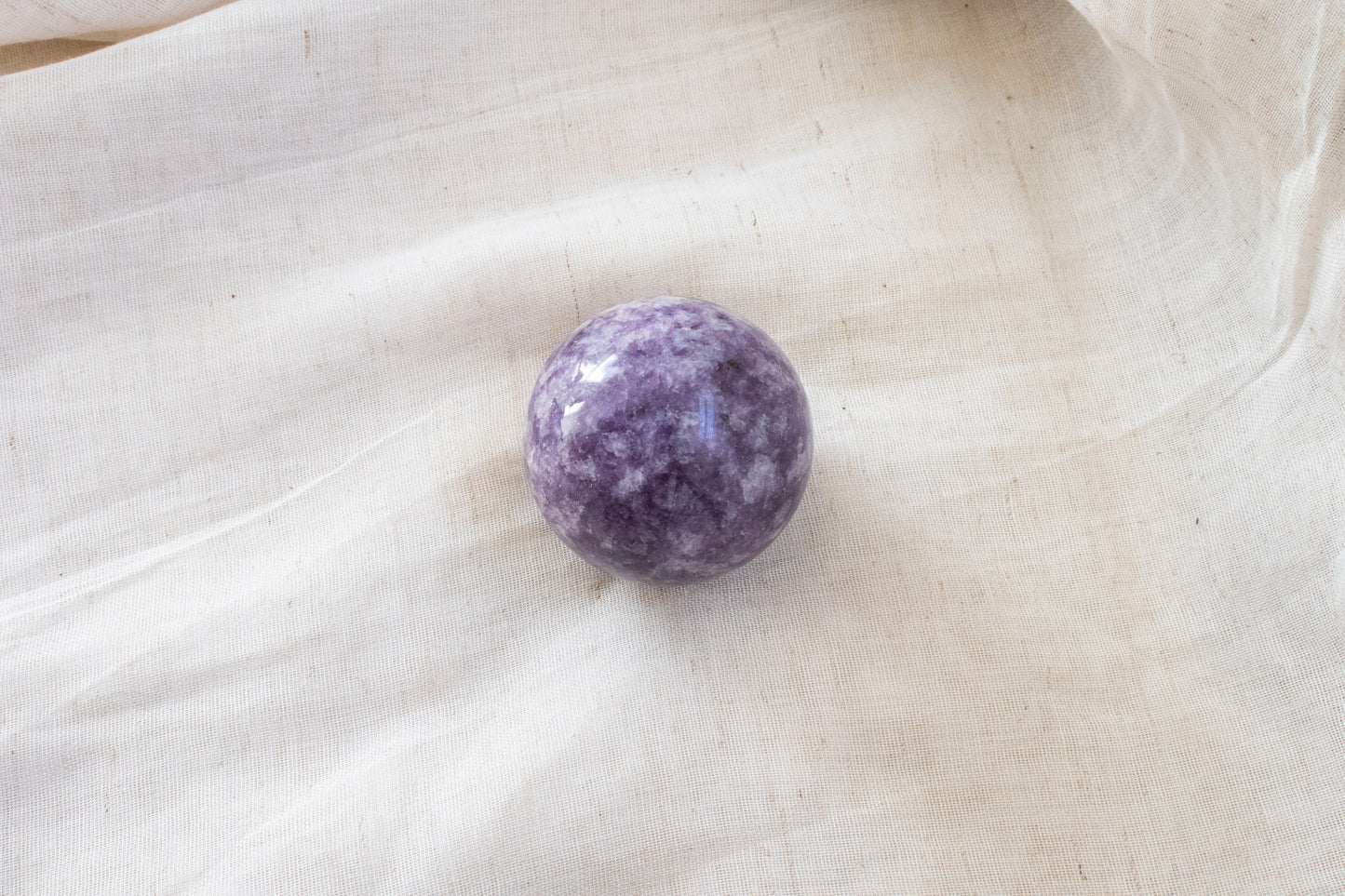 Lepidolite Sphere 2
