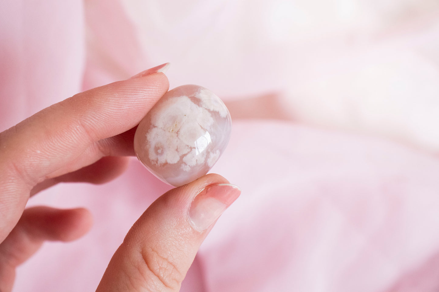 Flower Agate Tumbles