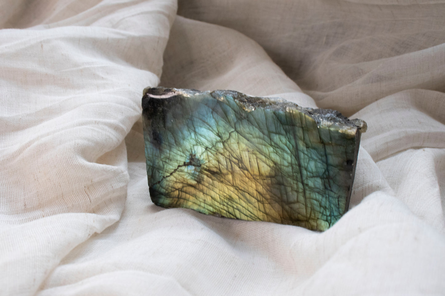 Half Raw Labradorite Freeform 2