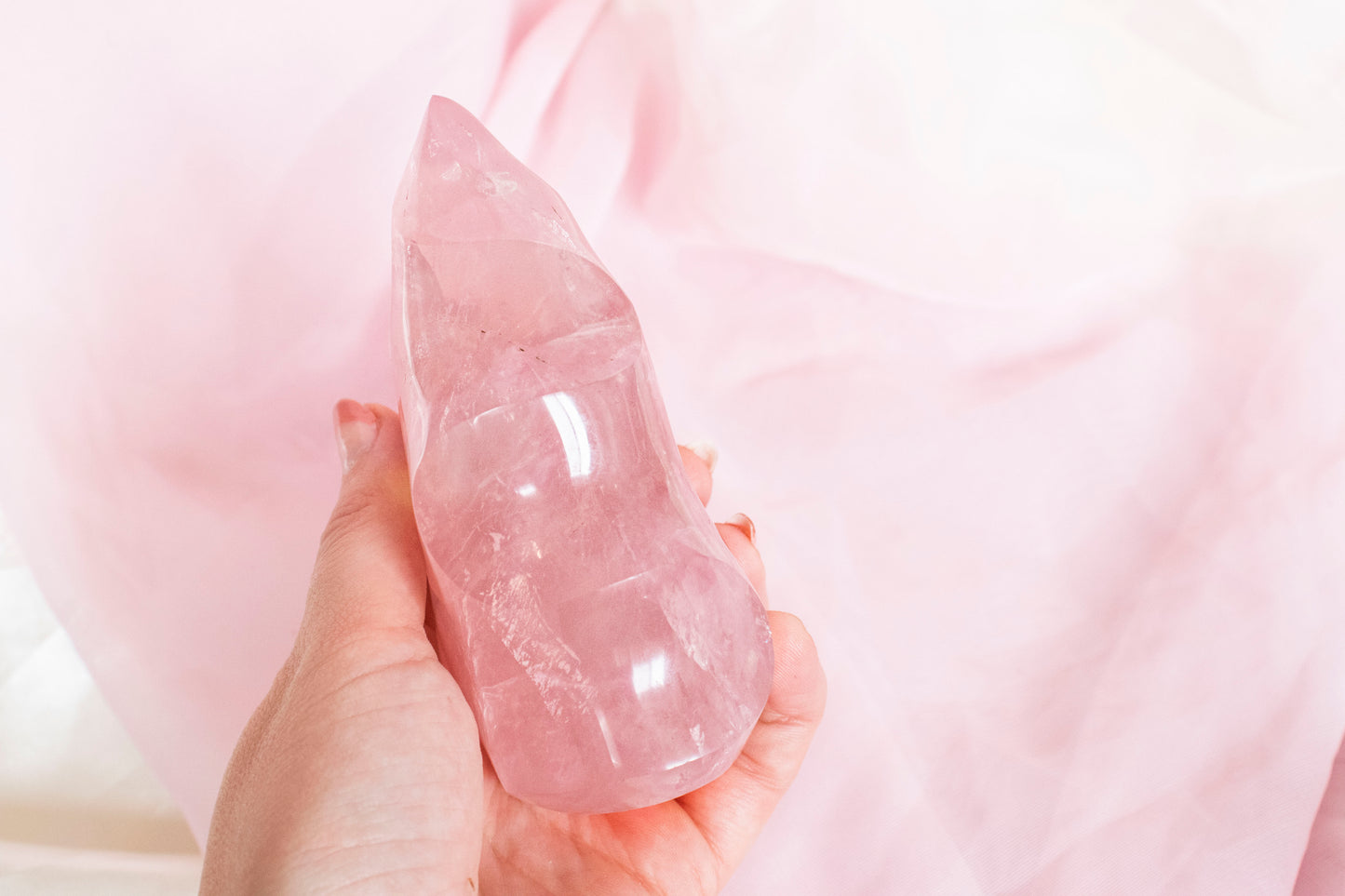 Rose Quartz Flame 1