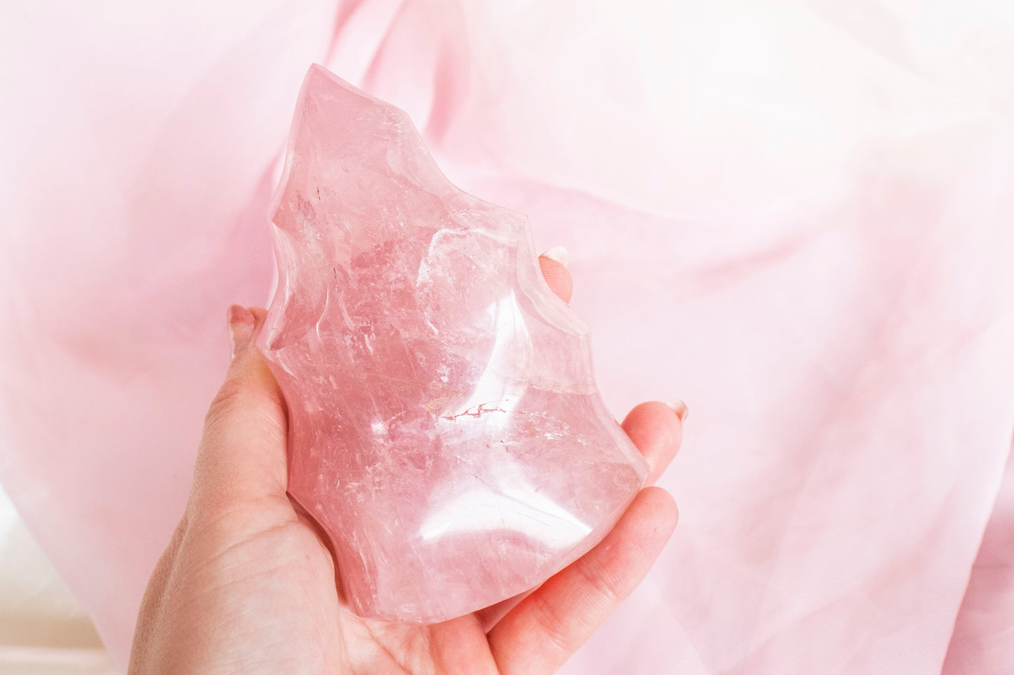 Rose Quartz Flame 1