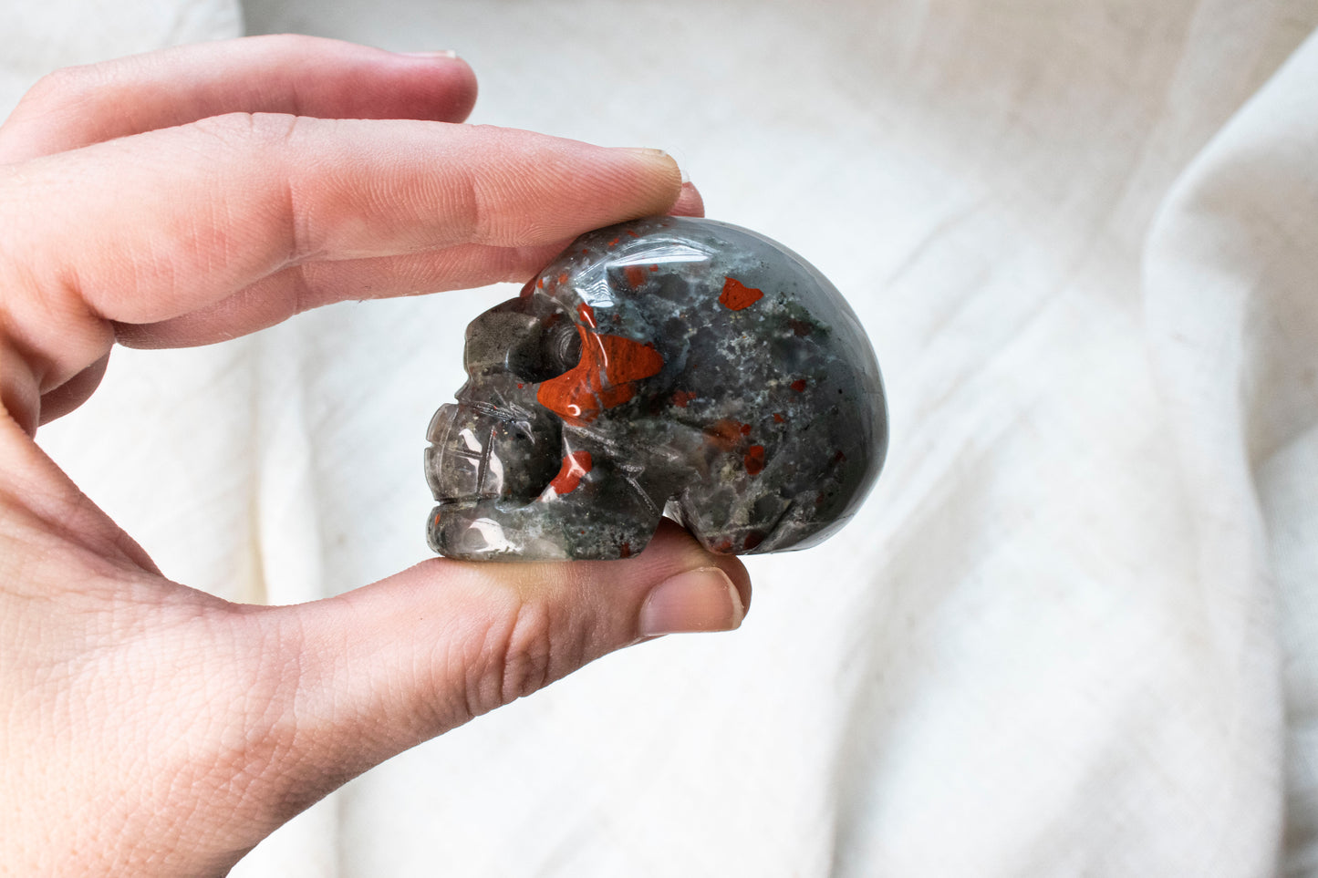 Bloodstone Skull