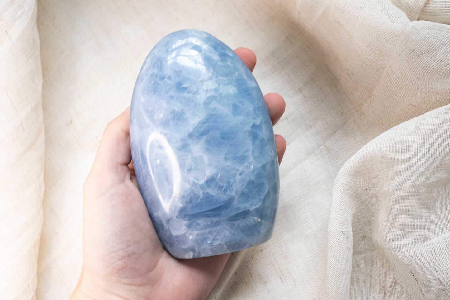 Blue Calcite Freeform 3
