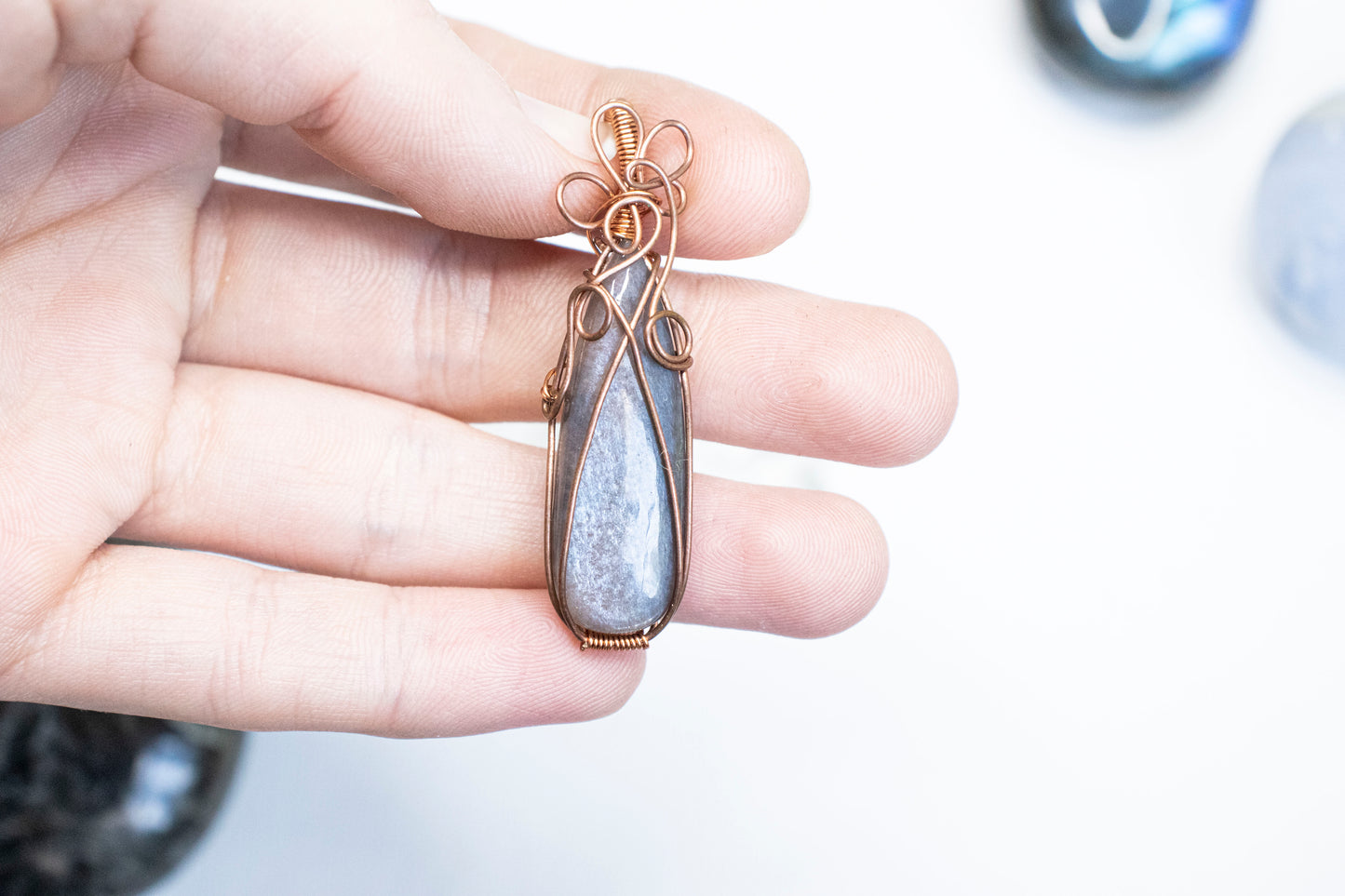 Galaxy Moonstone Pendant