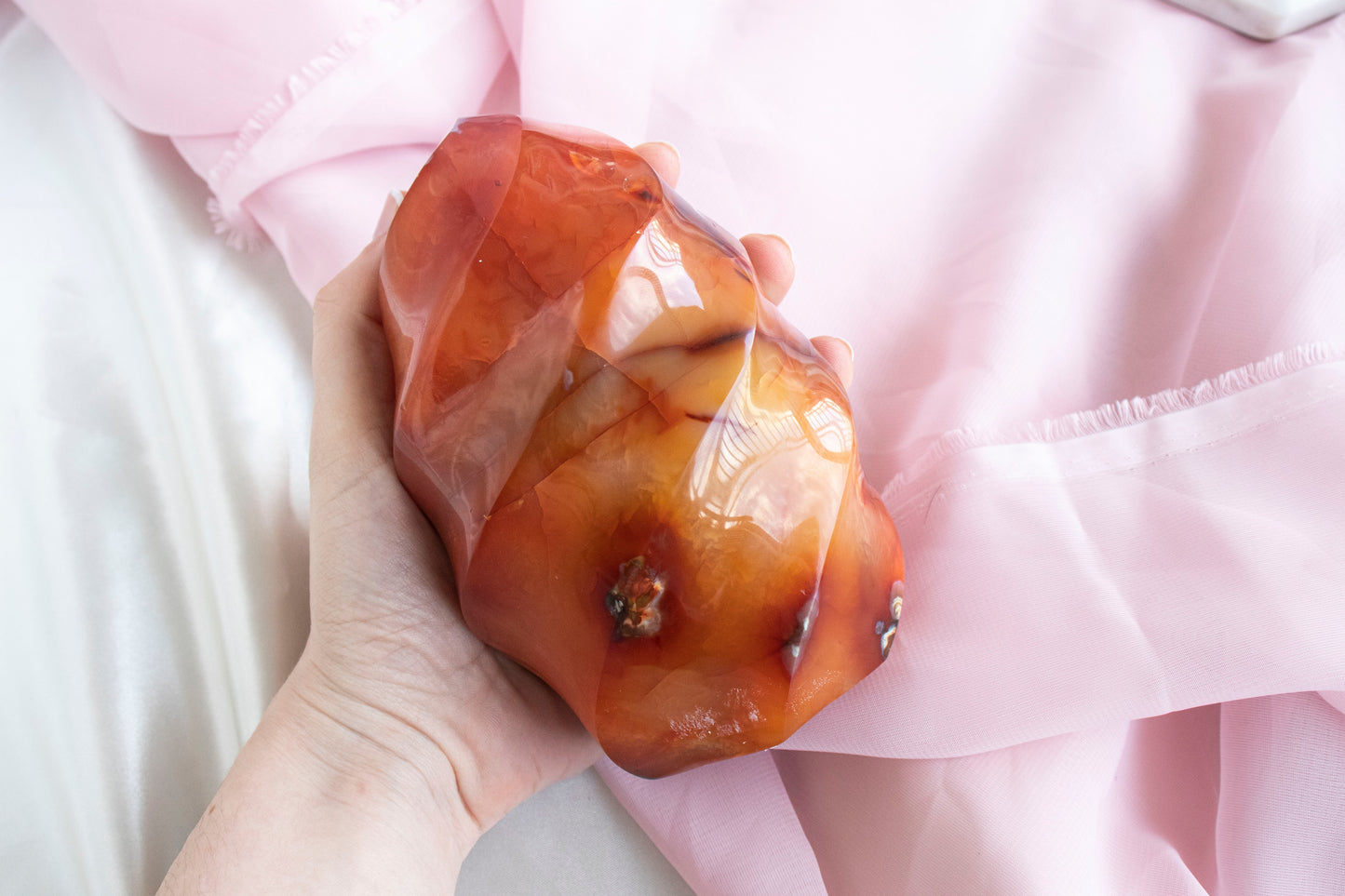 Extra Large Carnelian Flame