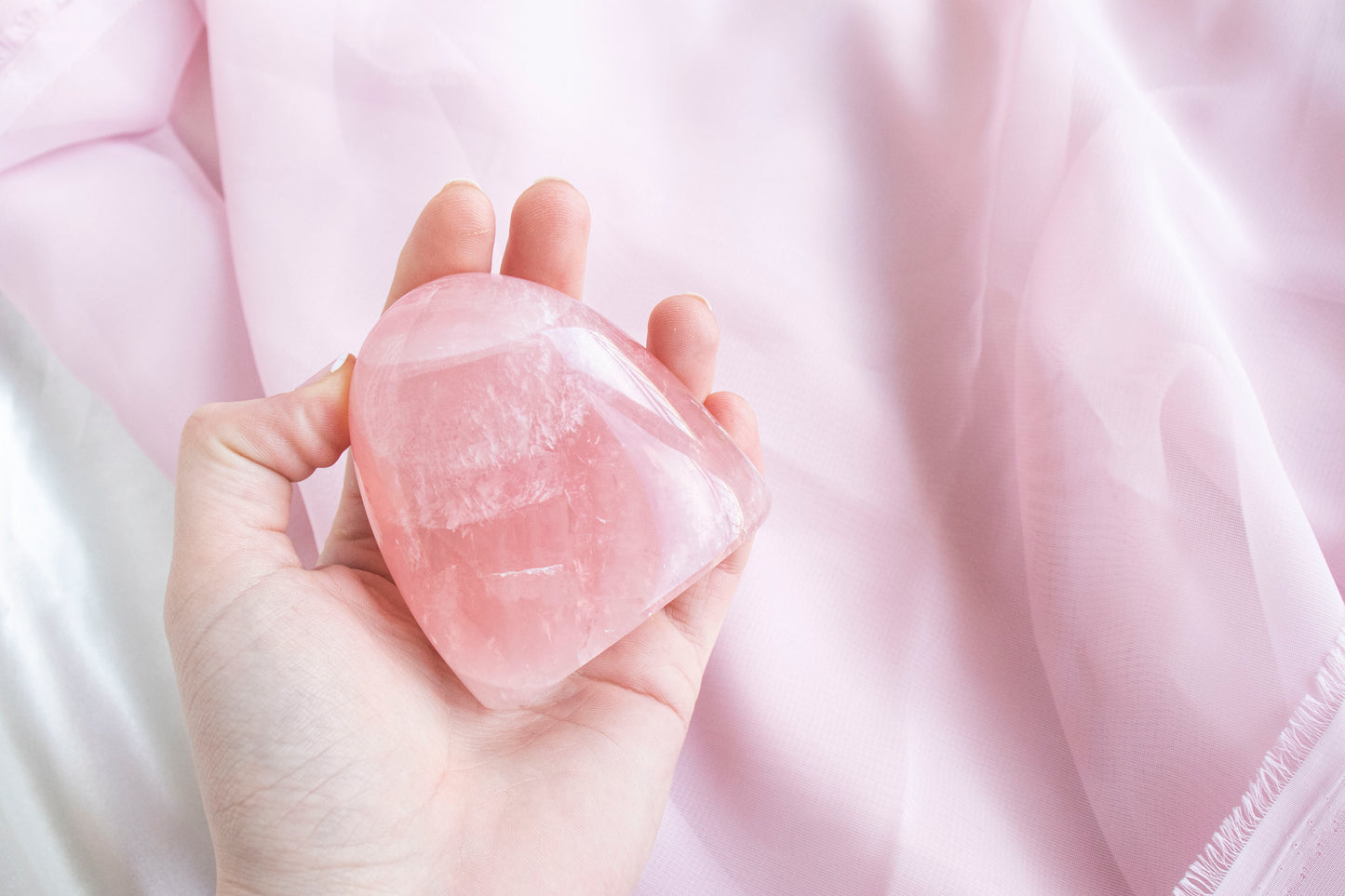 Rose Quartz Free Form