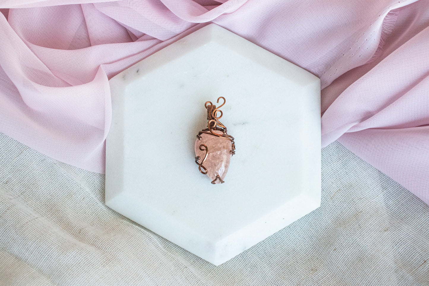 Morganite Pendant