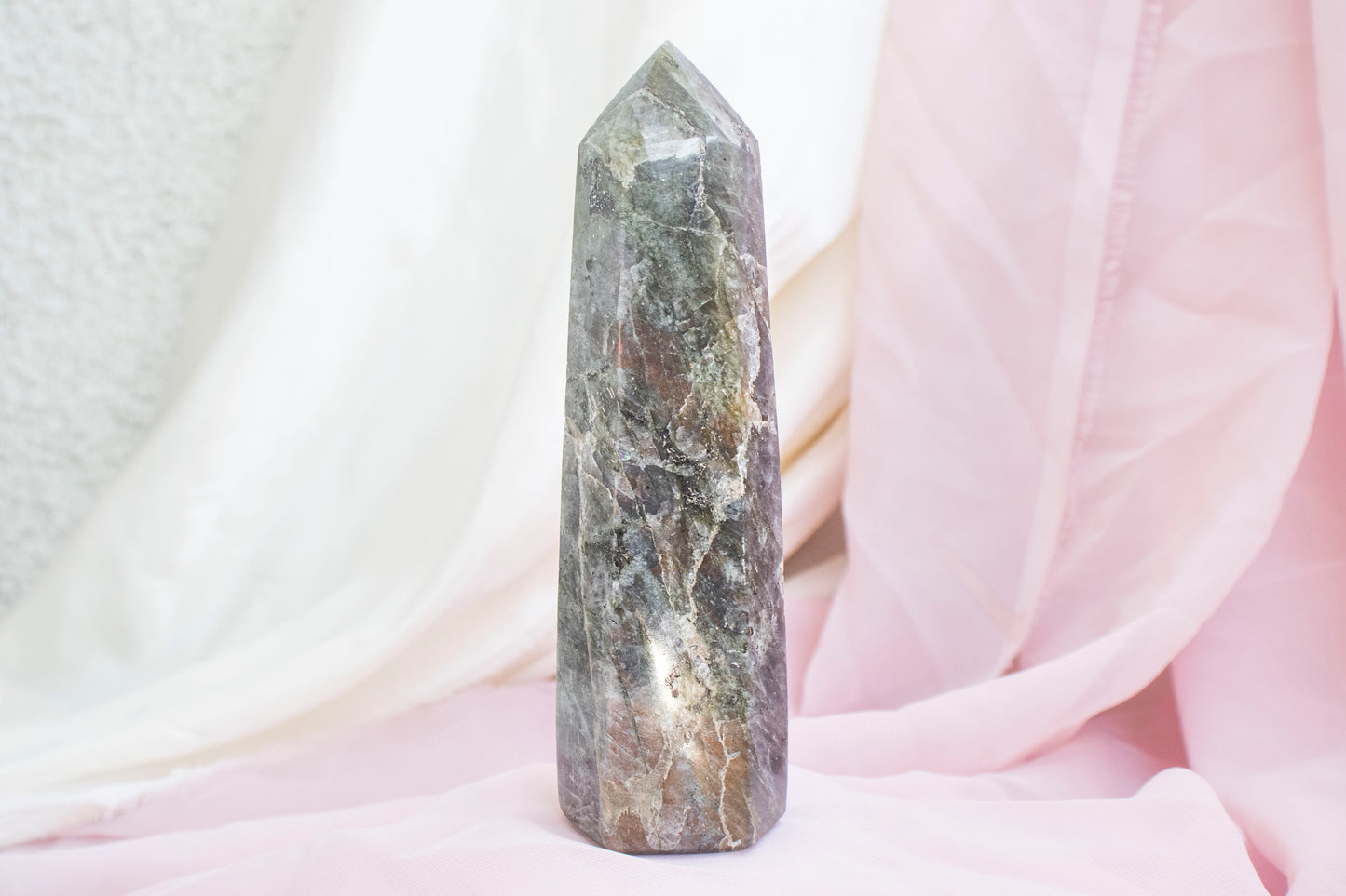 Orange Labradorite Tower 1