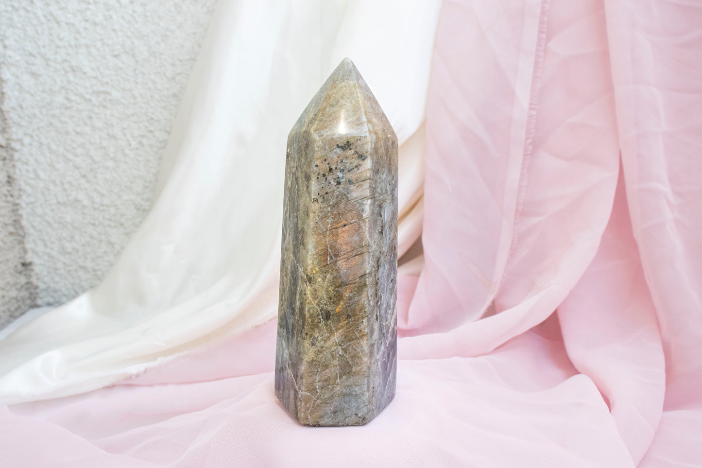 Orange Labradorite Tower 2