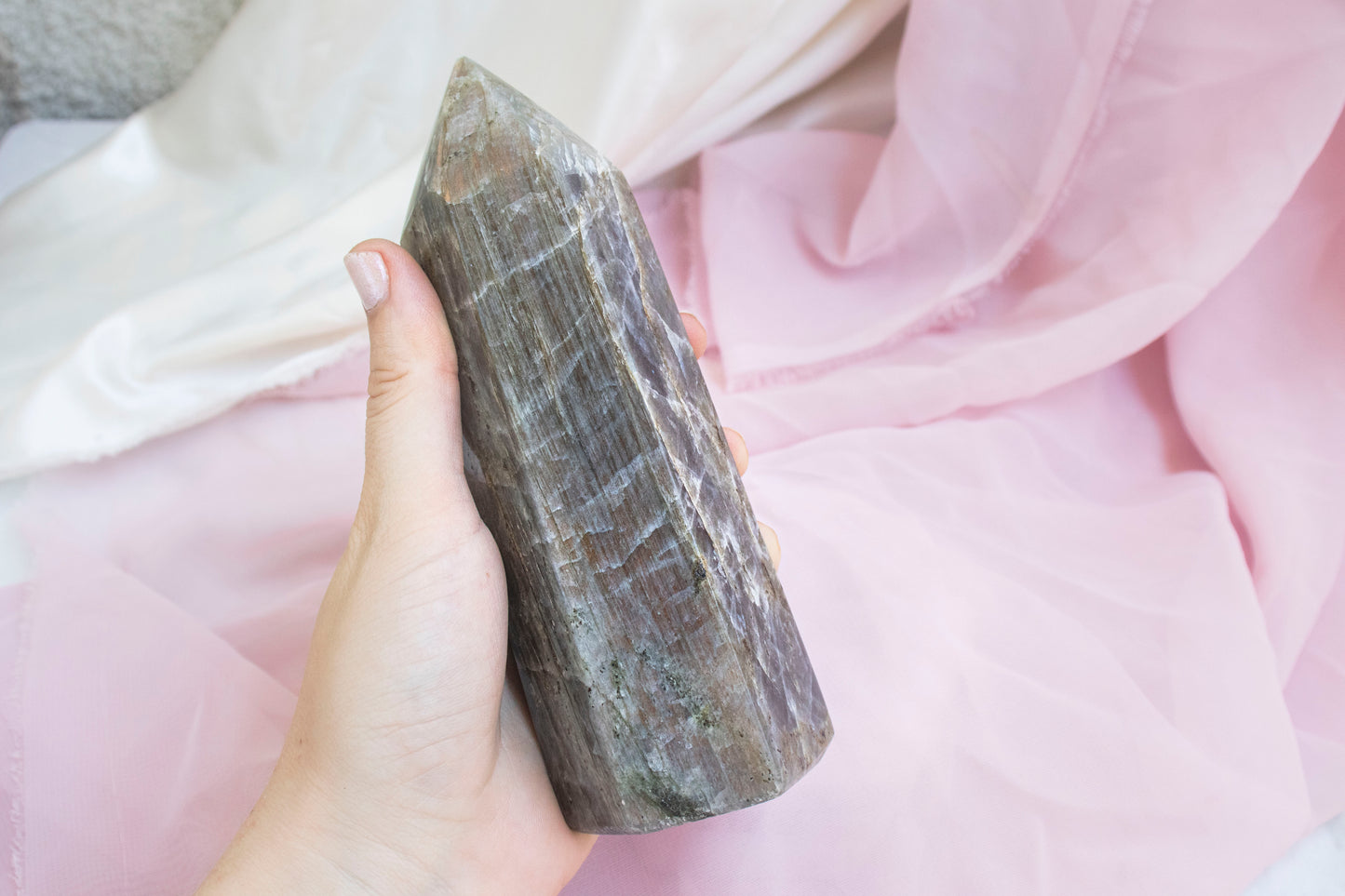 Orange Labradorite Tower 2