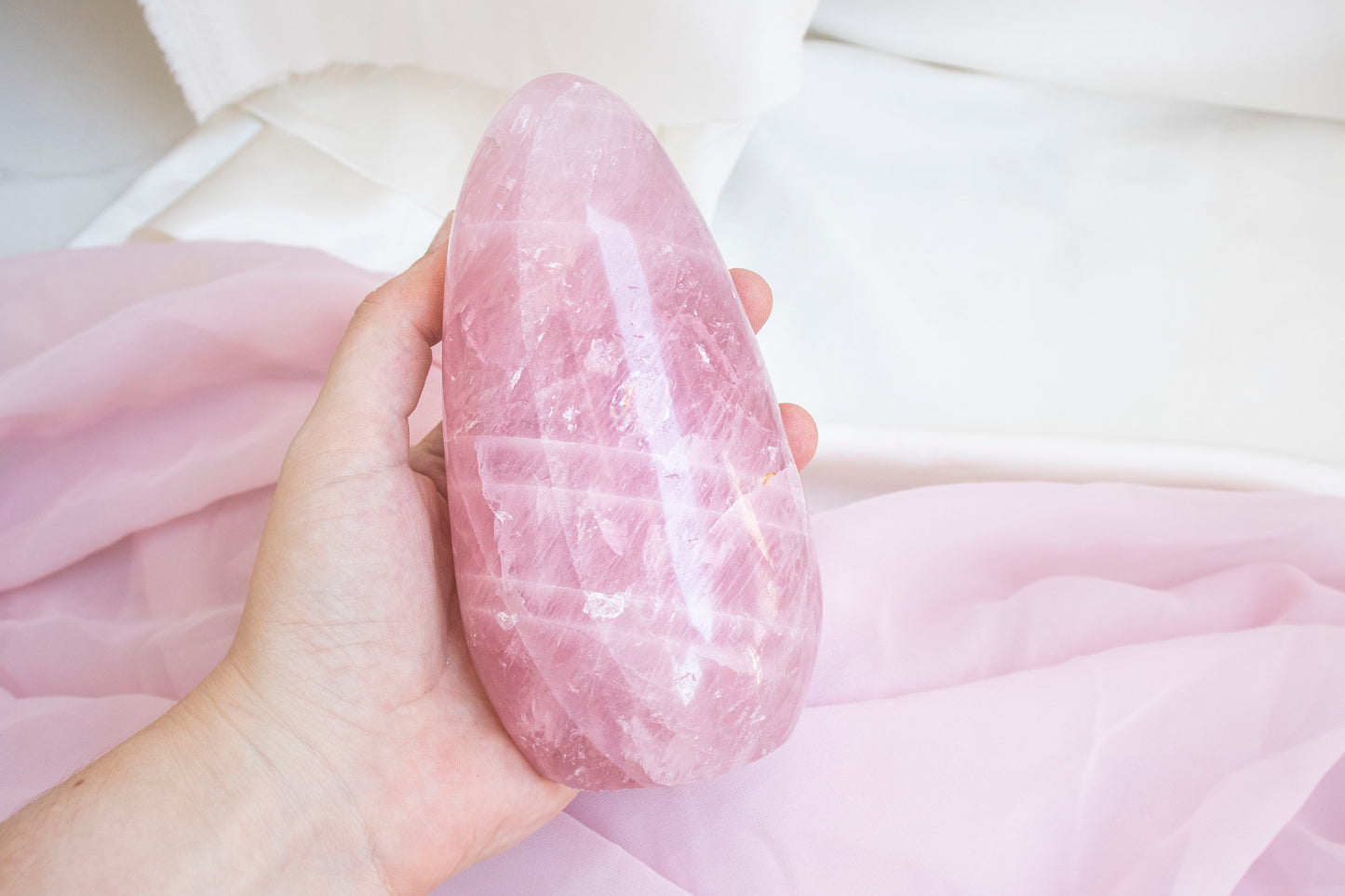 Rose Quartz Freeform 1