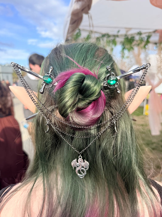 How to Hair Stick (and Other Hair Accessory Tutorials)