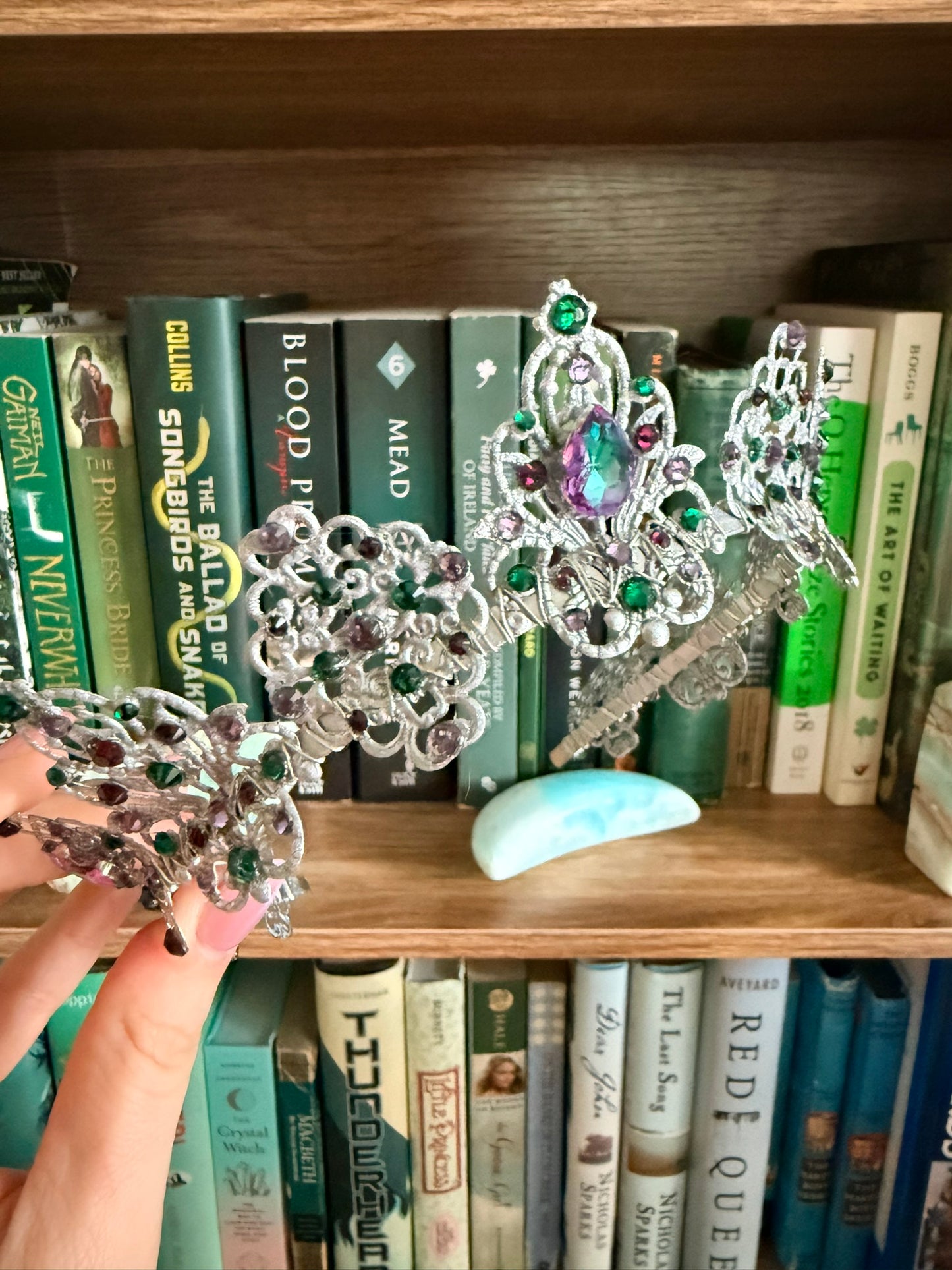 Silver + Witch's Brew Tiara (Medium)