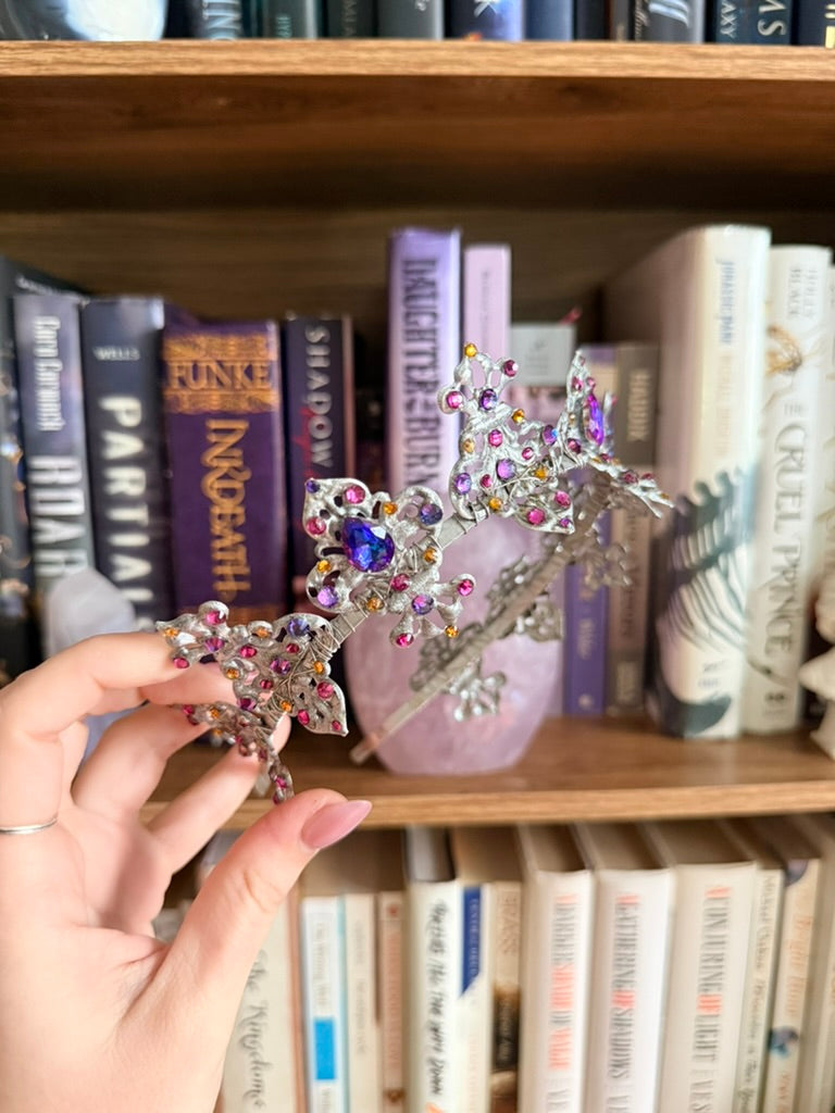 Silver + Sunset Tiara (Medium)