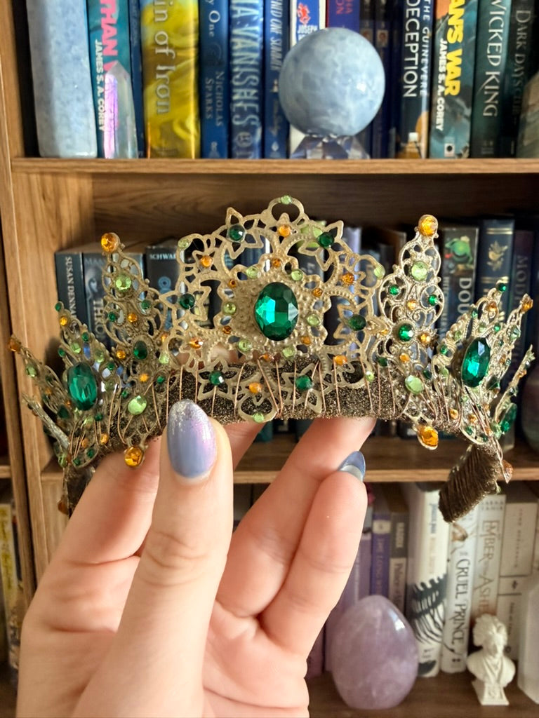 Gold + Green Crown (Large)