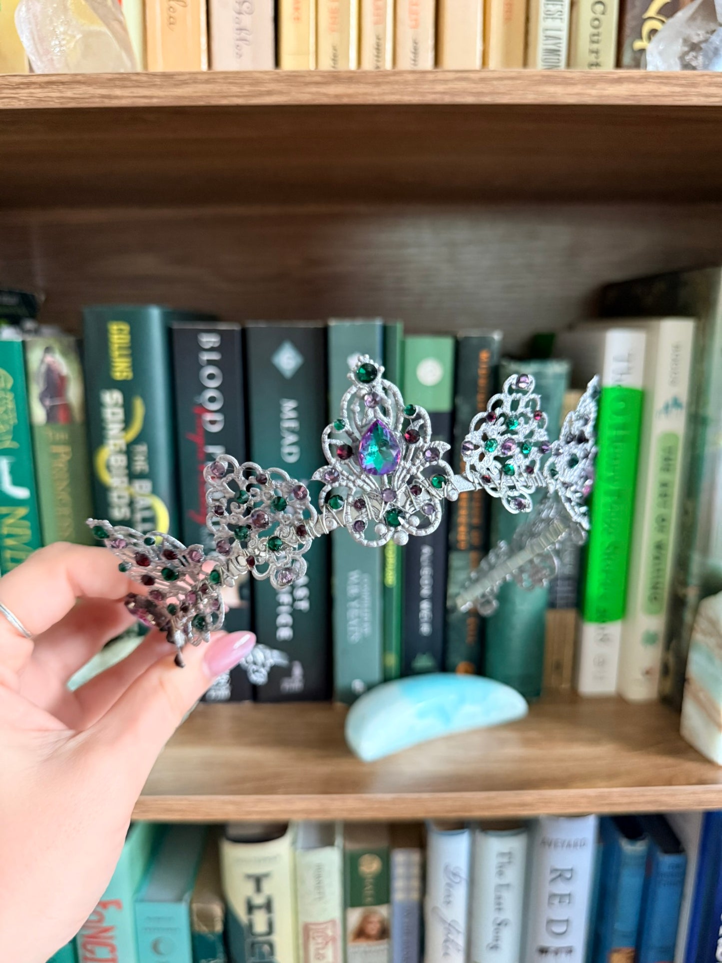 Silver + Witch's Brew Tiara (Medium)