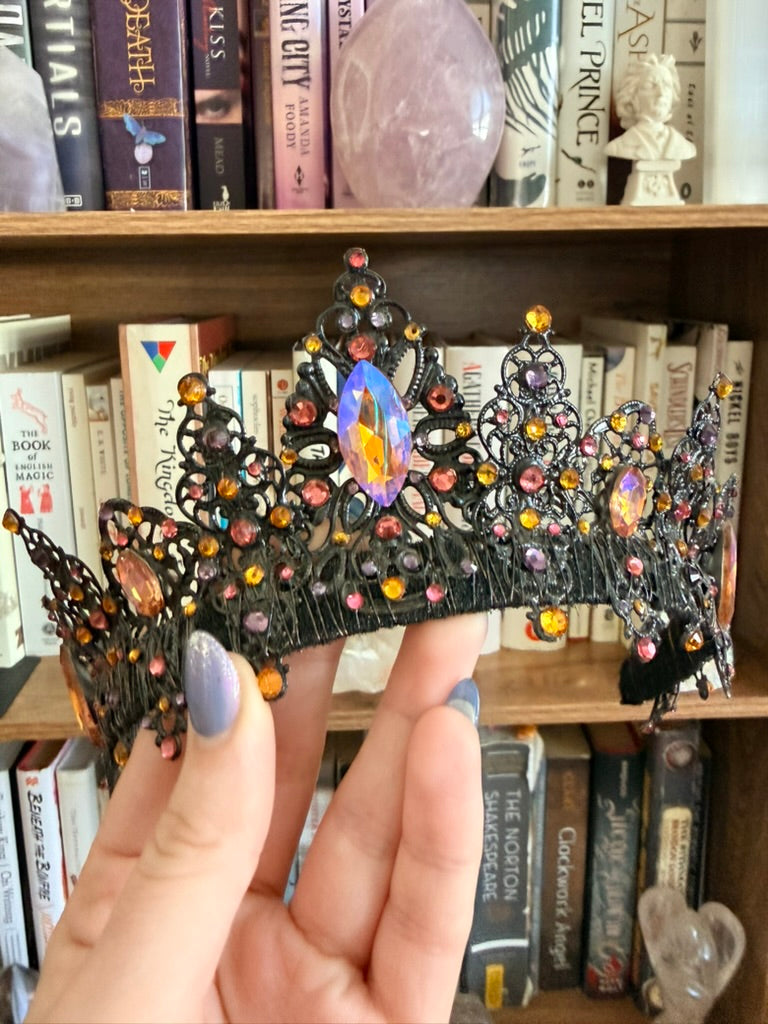 Black + Sunset Crown (Large)
