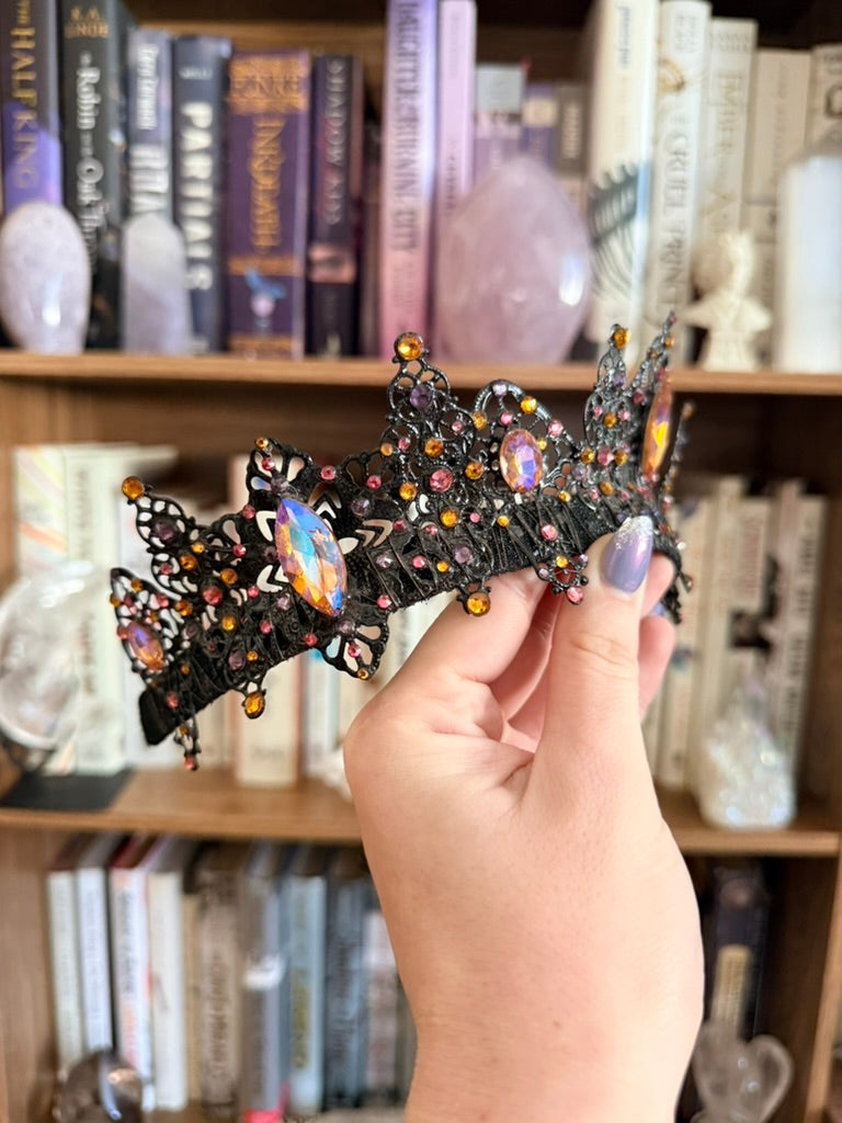 Black + Sunset Crown (Large)